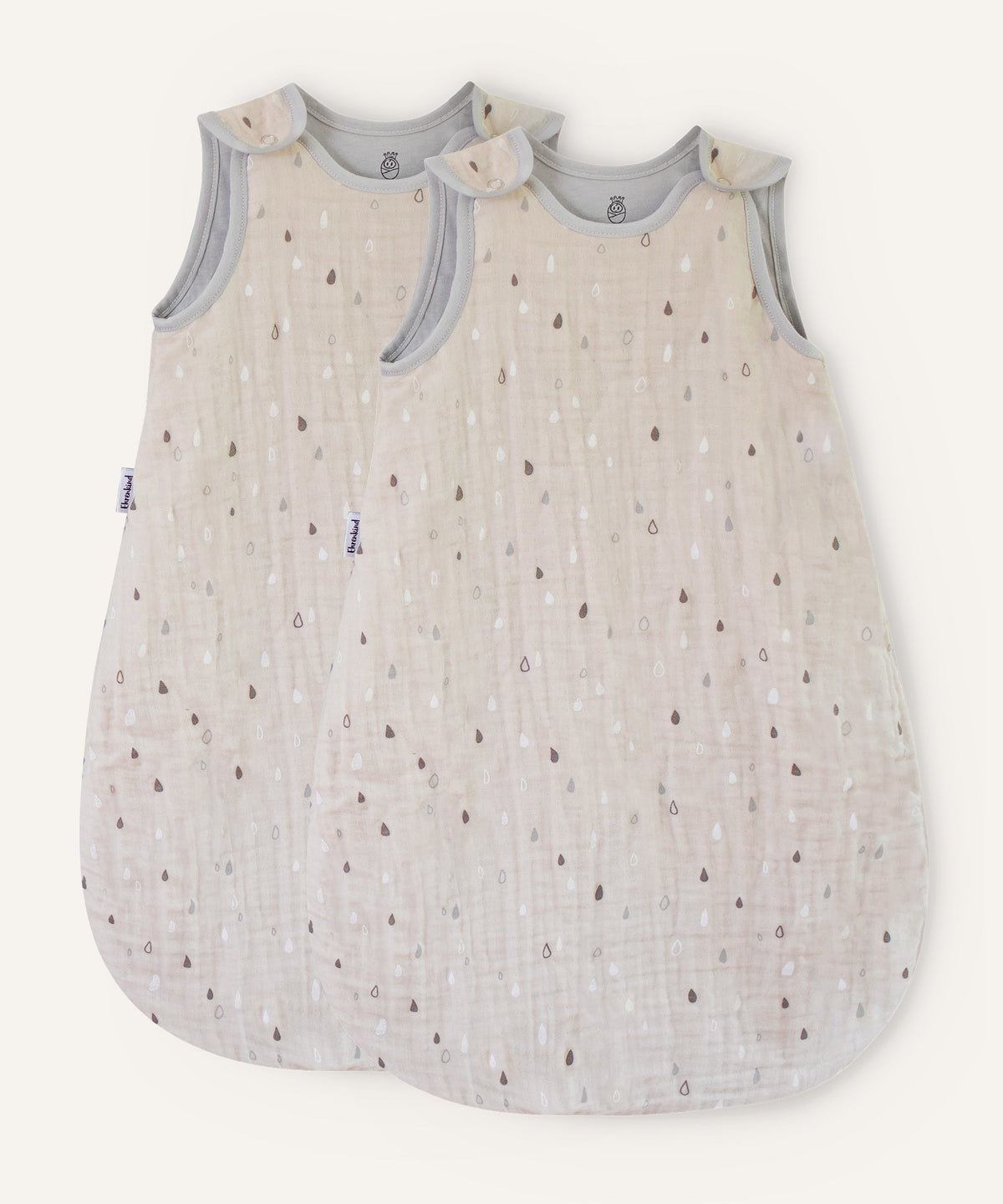 2-er Pack Baby-Sommerschlafsack Musselin
