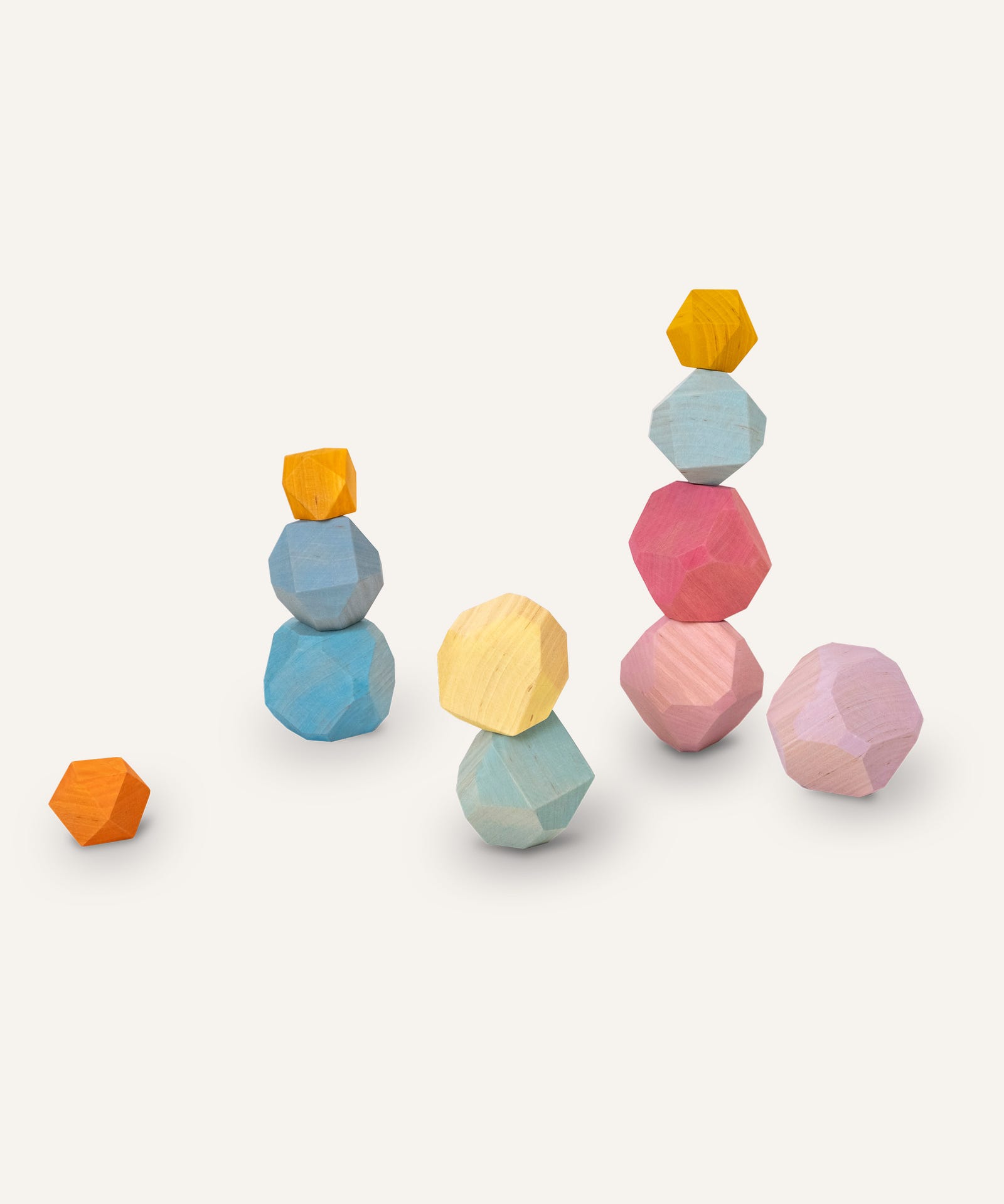 Ehrenkind Balanciersteine bunt.