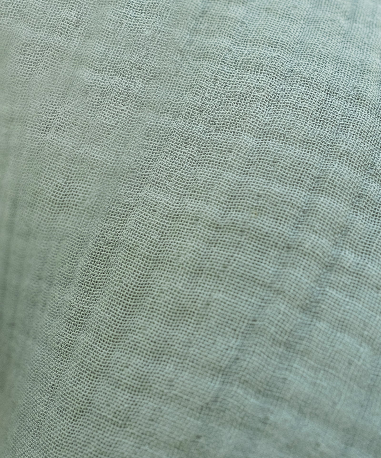 Nahaufnahme Musselinstoff.