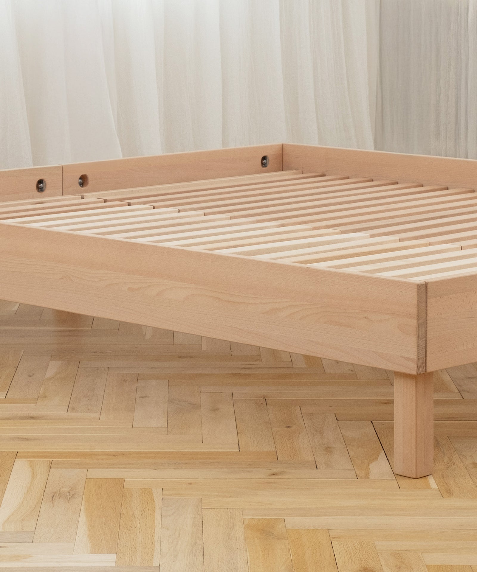 Ehrenkind Doppelbett Plano Buche Lattenrost.