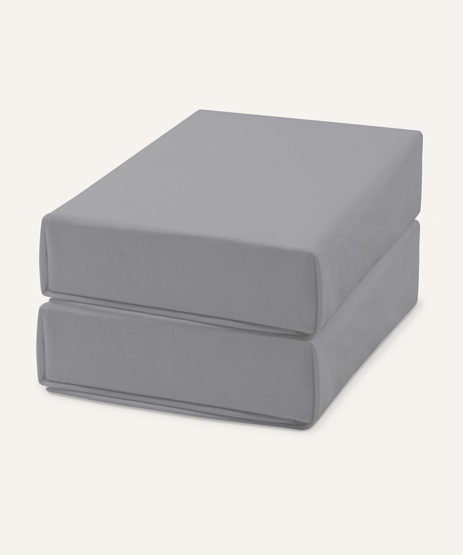 Ehrenkind 2er-Pack Spannbettlaken Dunkelgrau.