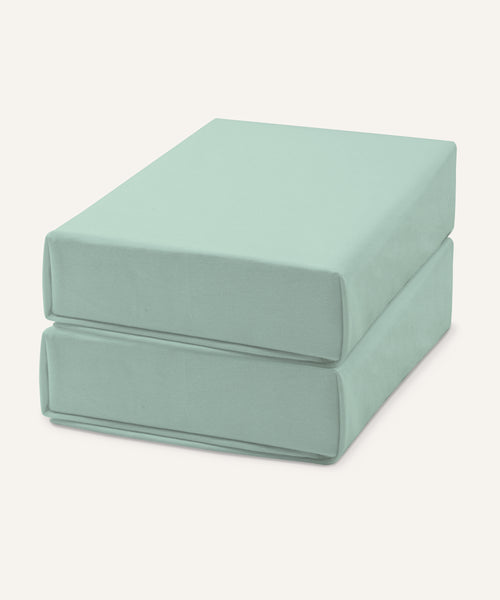 Ehrenkind 2er-Pack Spannbettlaken Jade.