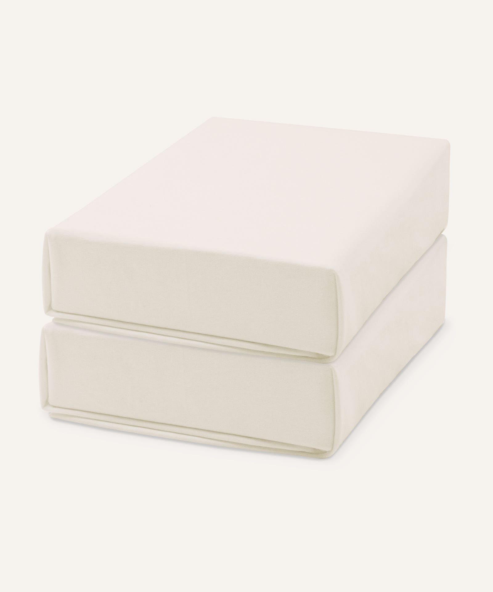 Ehrenkind 2er-Pack Spannbettlaken Natur.