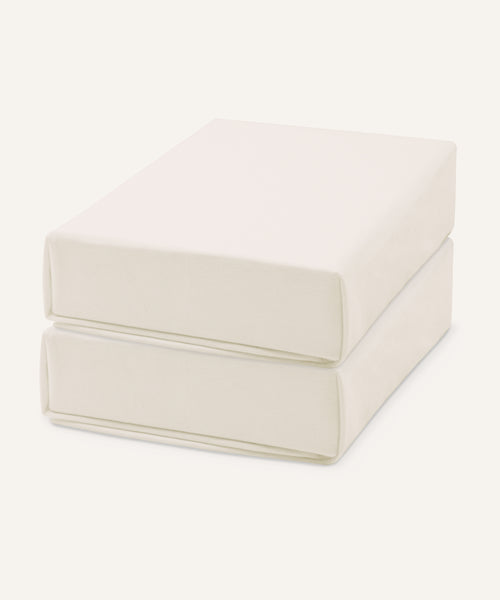 Ehrenkind 2er-Pack Spannbettlaken Natur.