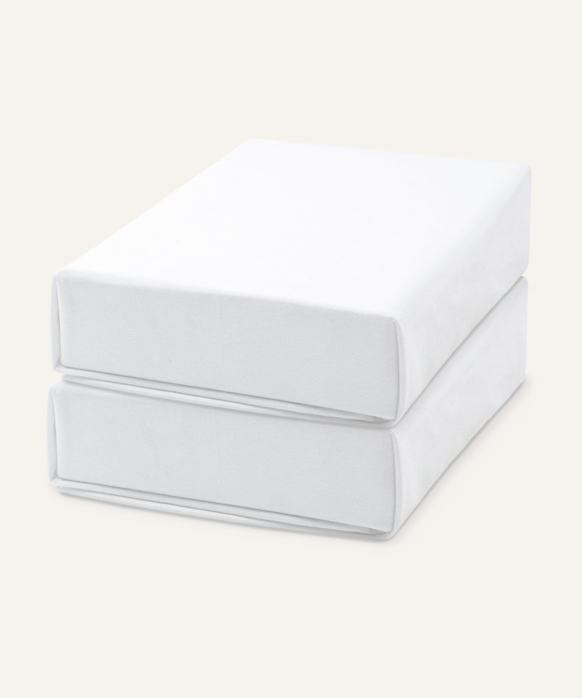 Ehrenkind 2er-Pack Spannbettlaken Weiß.