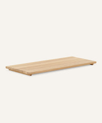 Ablage für das Bett Plano Eiche.
