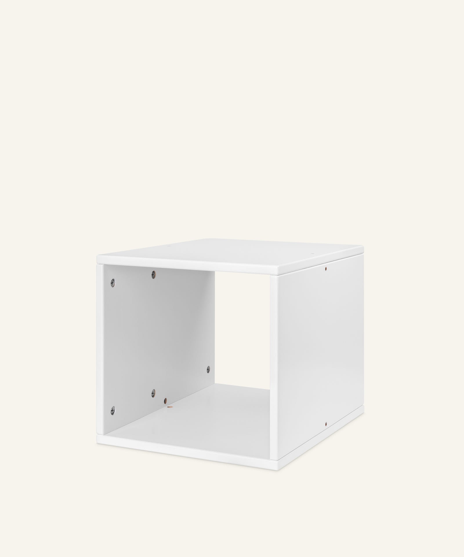 Ehrenkind Aufbewahrungssystem Buche Weiß klein 1 Fach ohne Box.