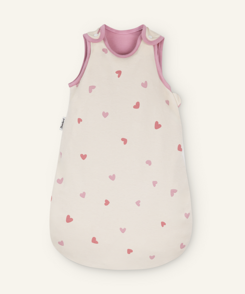 Ehrenkind Baby-Sommerschlafsack rund Natur Herzen