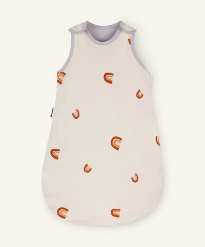 Ehrenkind Baby-Sommerschlafsack rund Natur Regenbogen