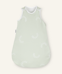 Ehrenkind Baby-Sommerschlafsack rund Salbei Gemustert