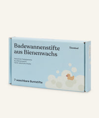 Ehrenkind Badewannenstifte aus Bienenwachs.