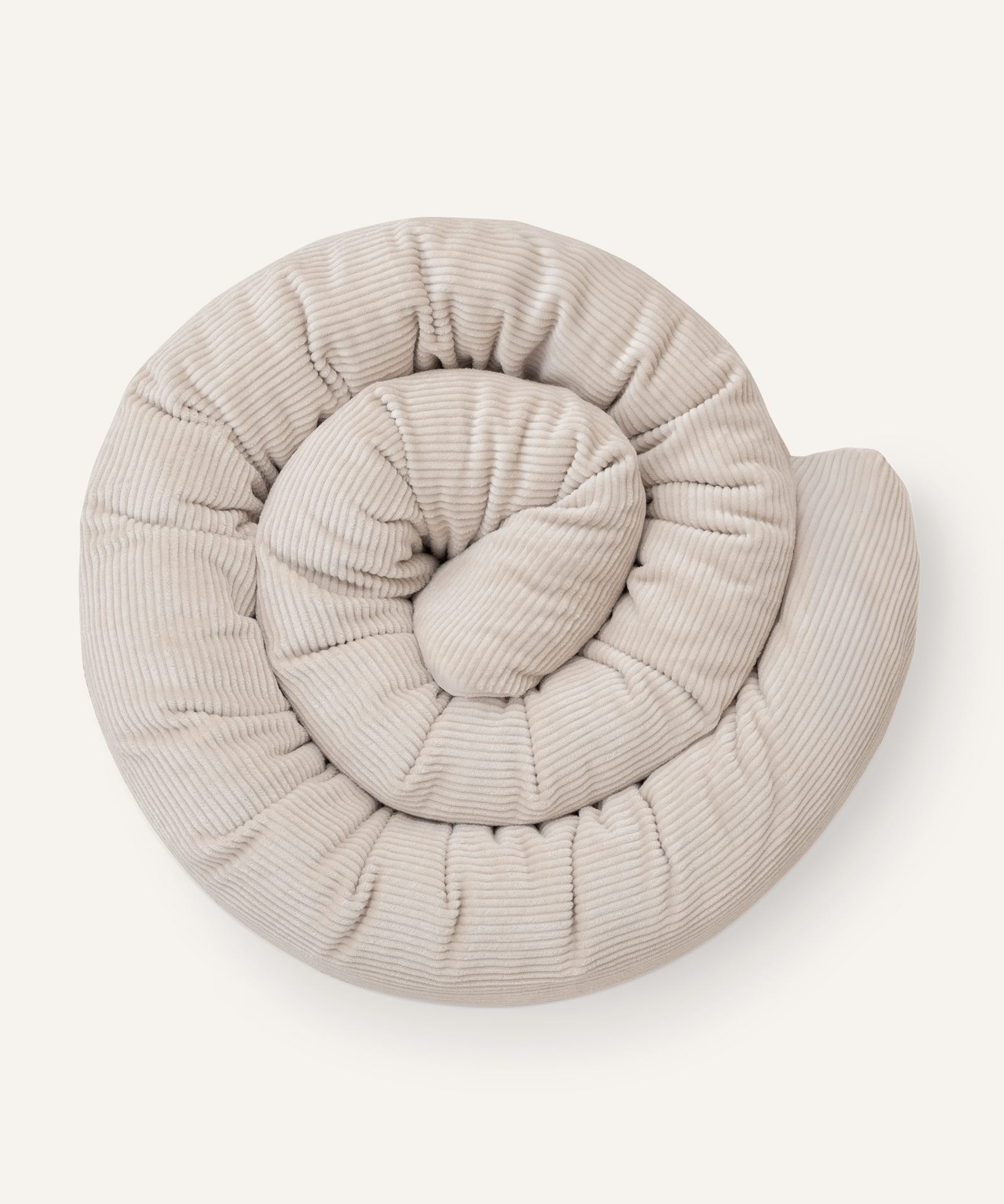 Ehrenkind Bettschlange Cord 180 Beige. 