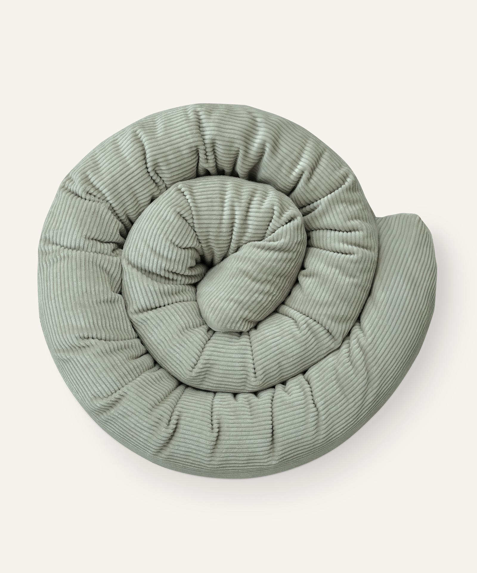 Ehrenkind Bettschlange Cord 180 Jade.