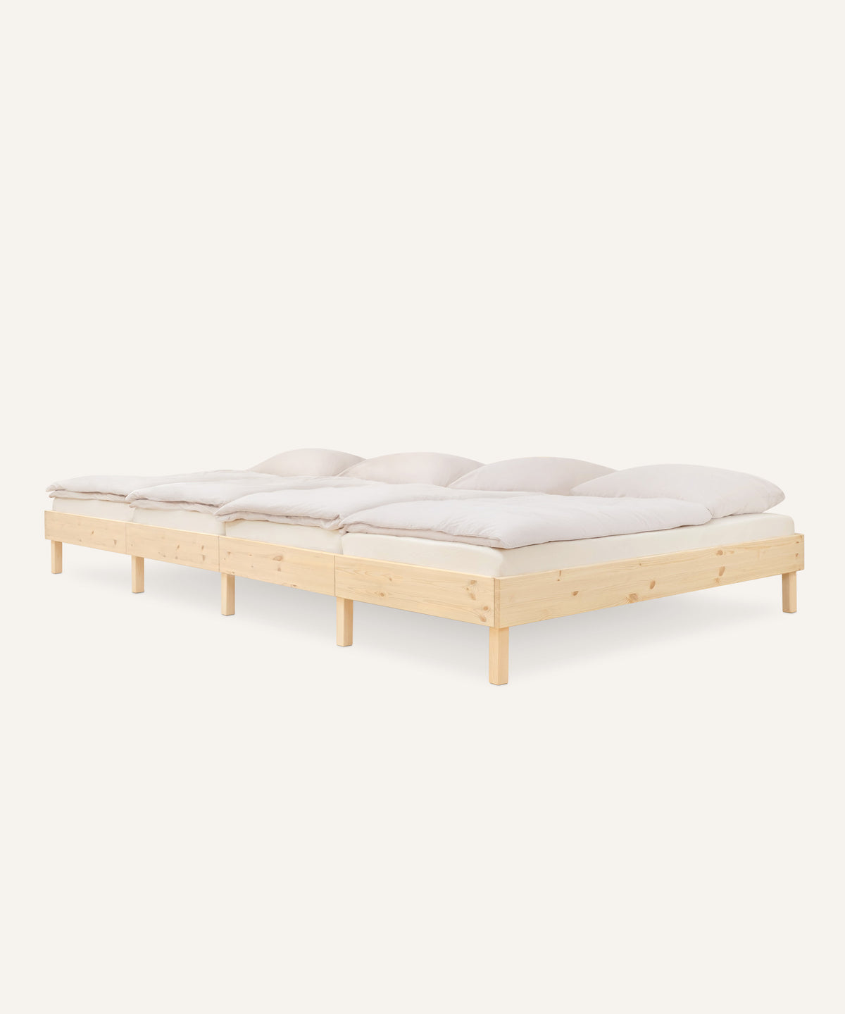 Ehrenkind Familienbett Plano Kiefer Natur 360x200.