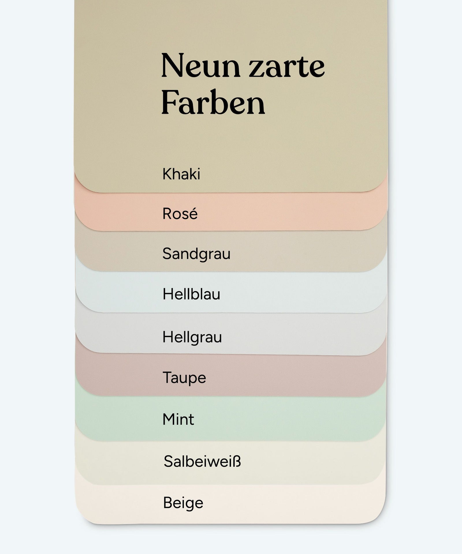 Ehrenkind Farbübersicht.