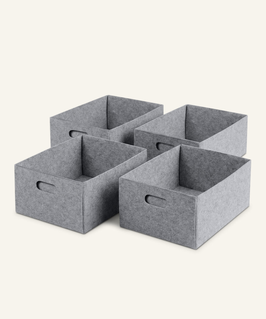 2er-Pack Filzbox
