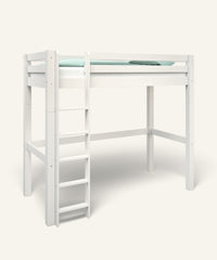 Ehrenkind Hochbett Vento Weiß 90x200 cm.