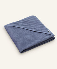 Ehrenkind Kapuzenhandtuch Jeansblau