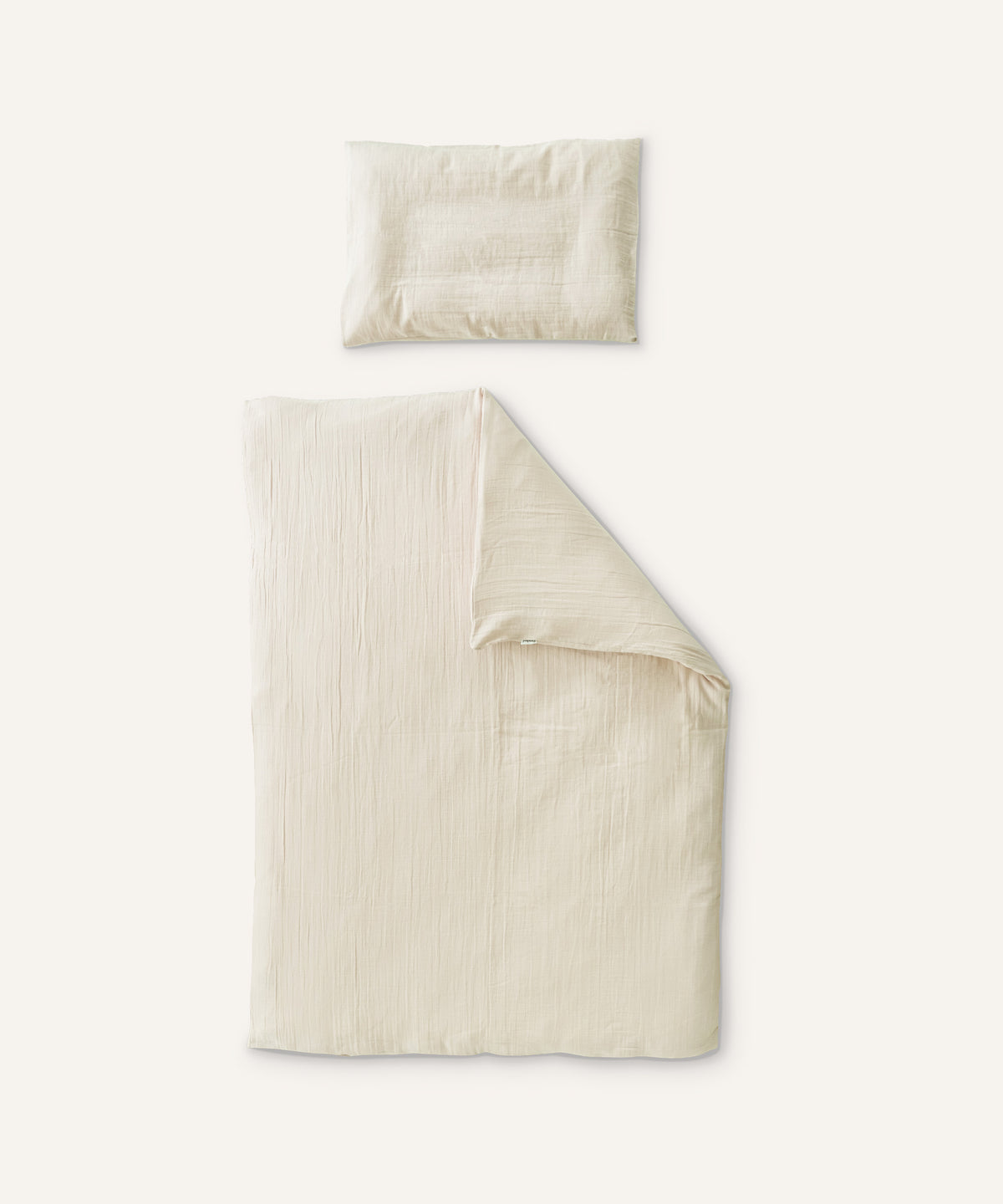 Ehrenkind Kinder-Bettwäsche Musselin Natur.