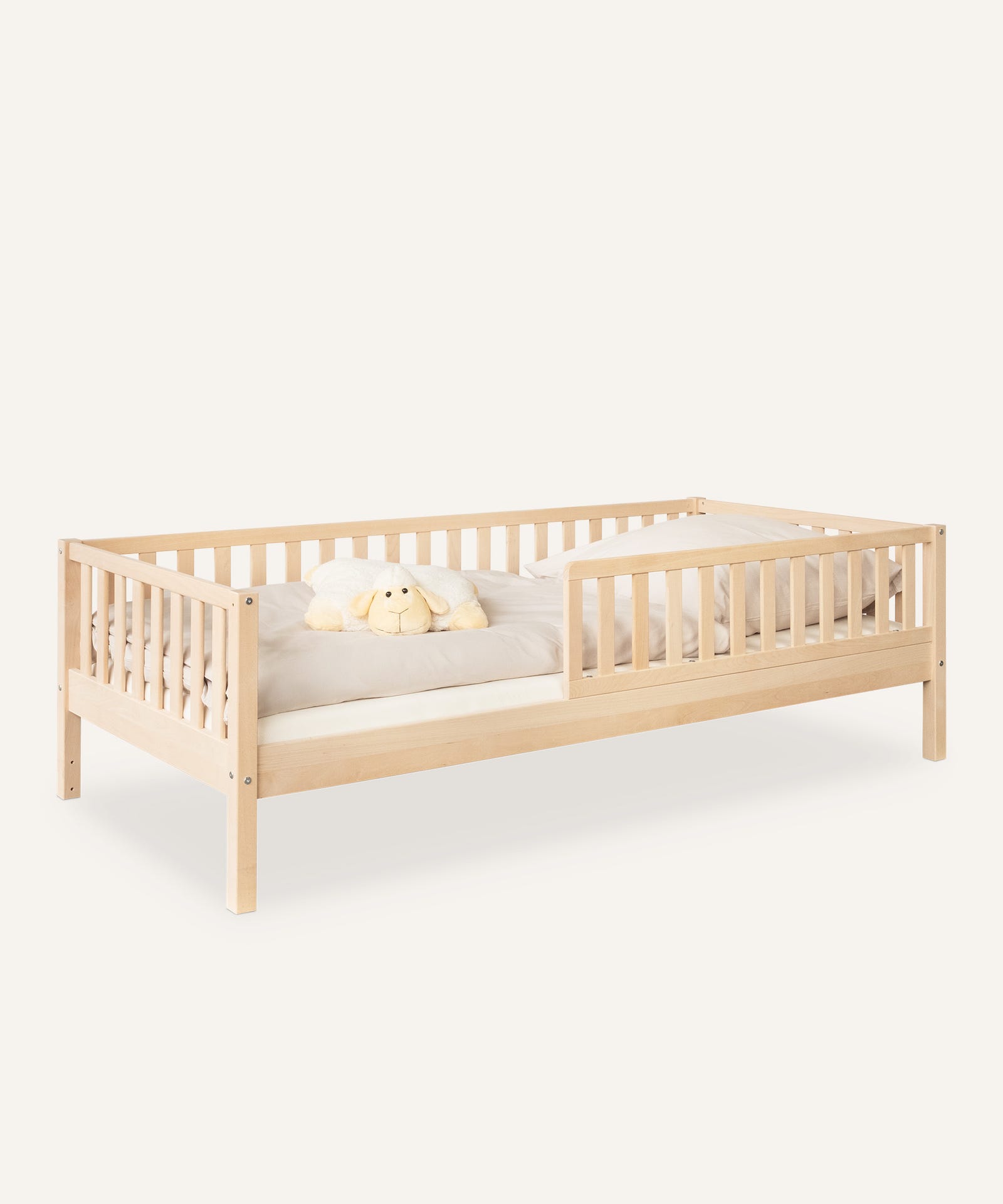 Ehrenkind Kinderbett Livo Buche Natur in 90x200cm.