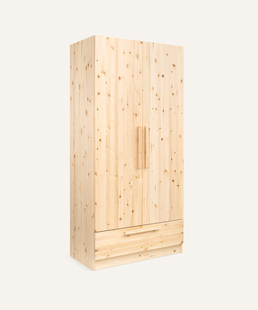 Kleiderschrank aus Kiefer für Kinder