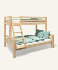 Ehrenkind Kombi-Etagenbett Vento Natur 90/140x200 cm.