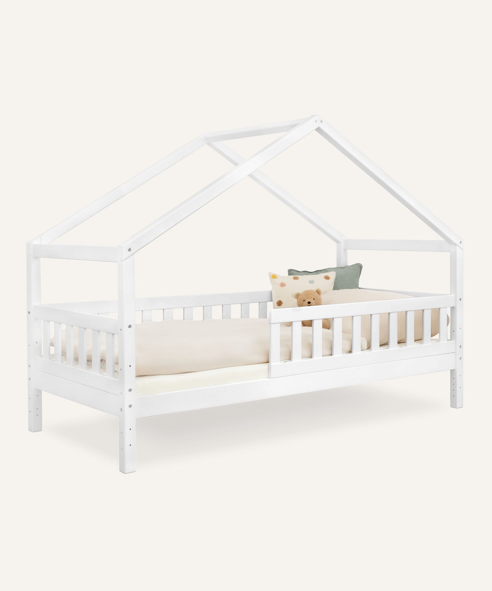 Ehrenkind Panorama Hausbett Weiß.