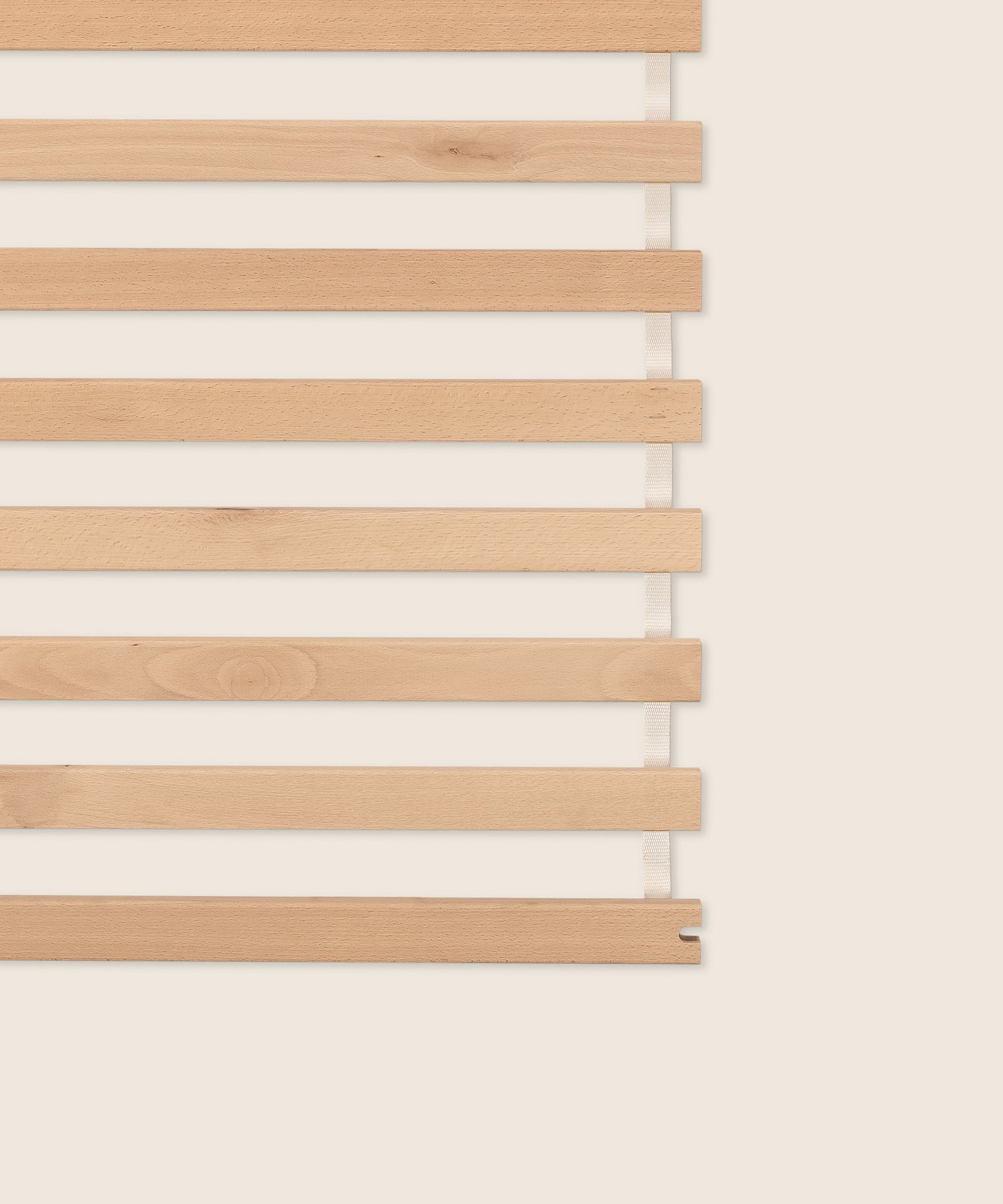 Optimaler Abstand*Der Abstand zwischen den einzelnen Leisten sorgt für eine optimale Luftzirkulation und eine gute Belüftung.| Optimaler Abstand zwischen den Leisten.