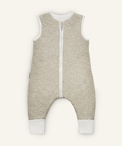 Ehrenkind Schlafsack Ganzjahr mit Wollwattierung Beige