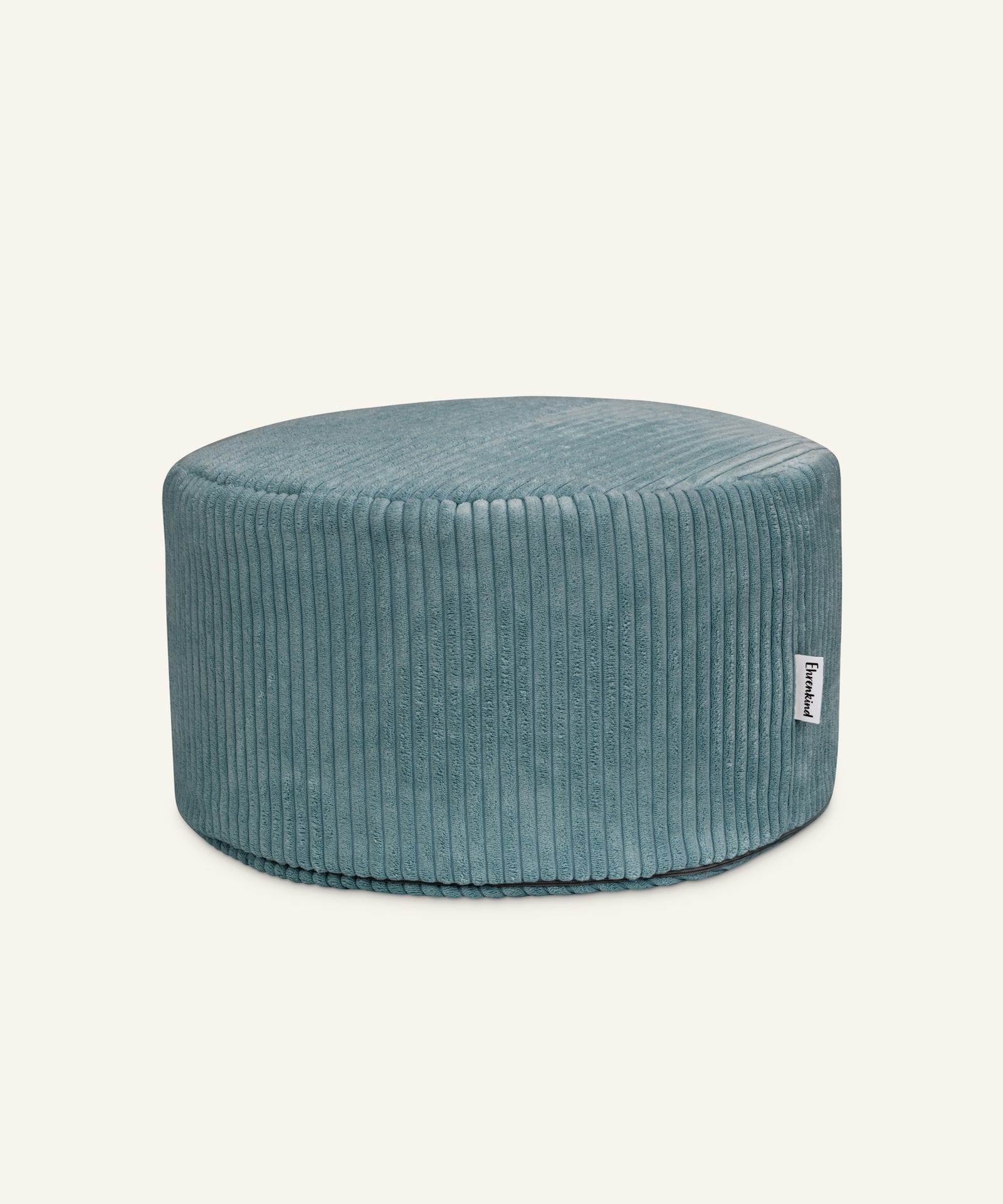 Ehrenkind Pouf Rund Blaugrün