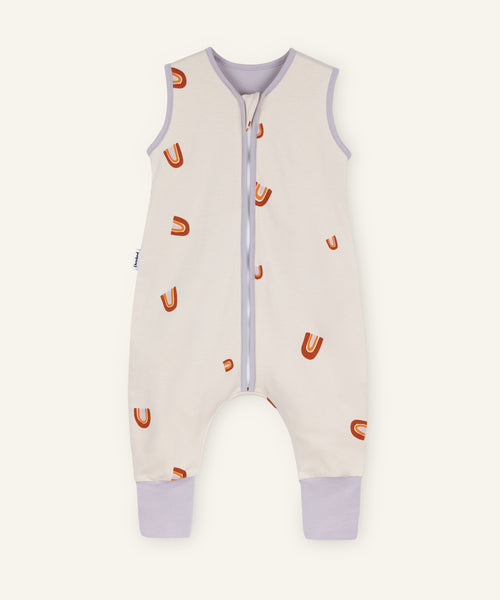 Ehrenkind Sommerschlafsack mit Beinen Natur Regenbogen