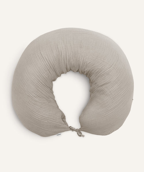 Ehrenkind Stillkissen mit Mikroperlen in Beige.