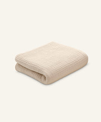 Ehrenkind Tagesdecke Musselin Beige.