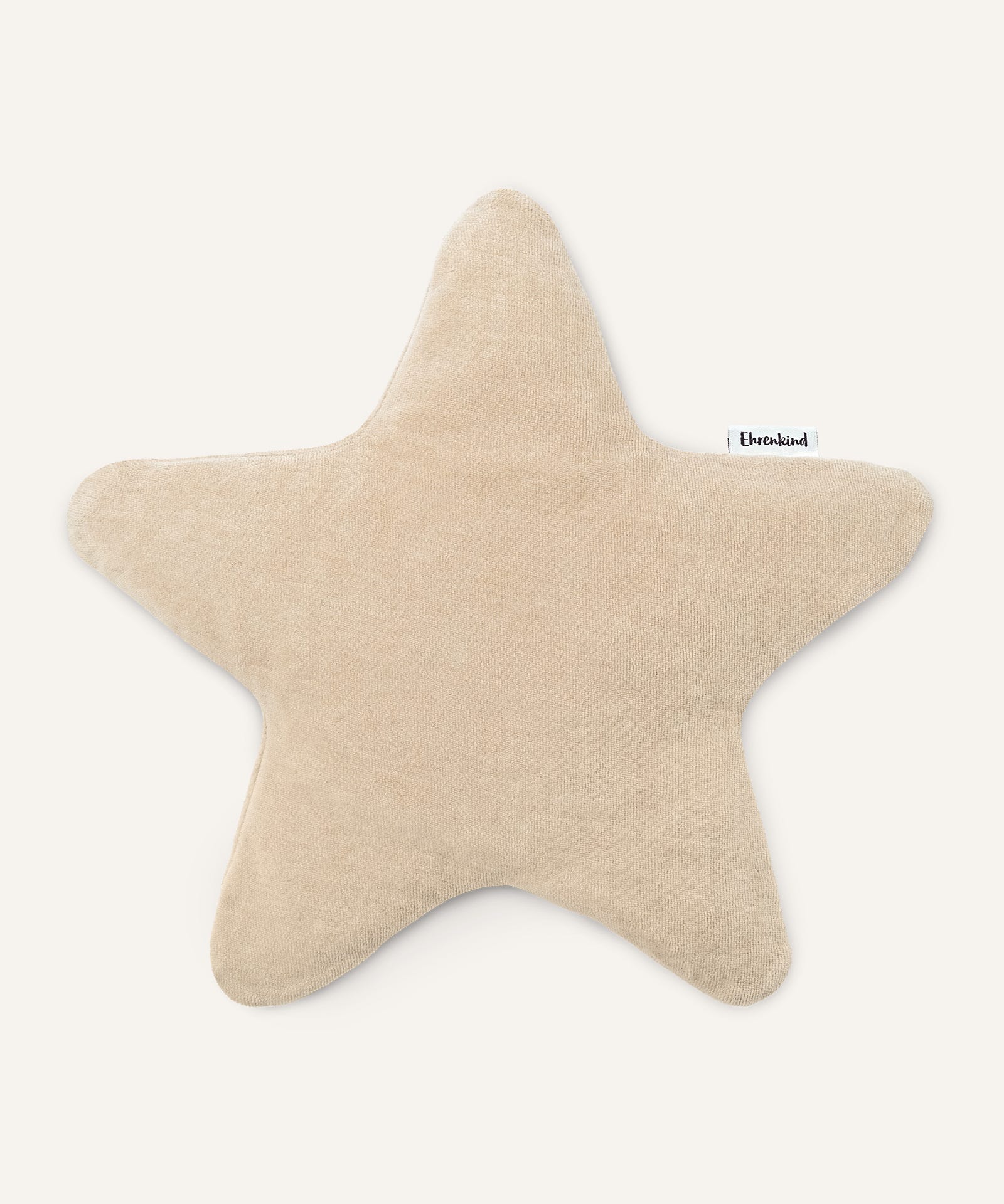 Ehrenkind Wärmekissen Kirschkern Stern Beige.