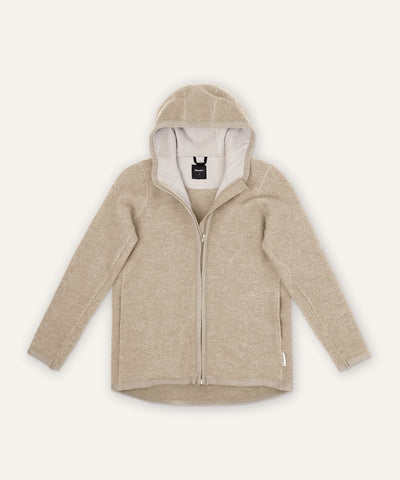 Walkjacke Damen in Natur.