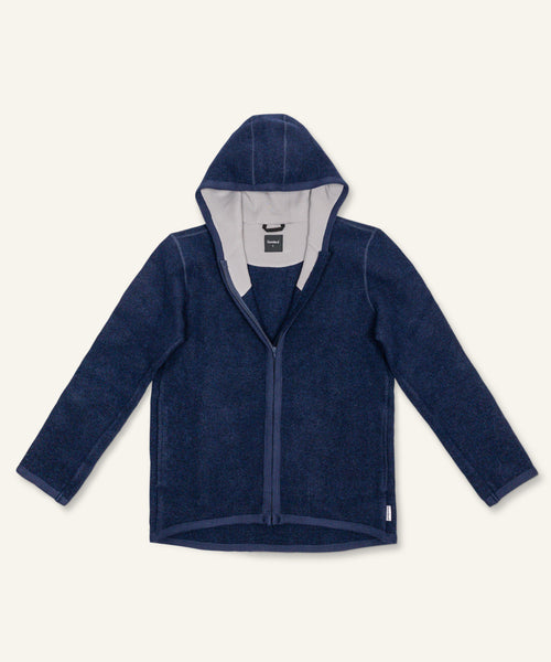 Ehrenkind Walkjacke Herren Dunkelblau.
