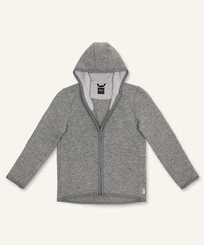 Ehrenkind Walkjacke Herren Grau.