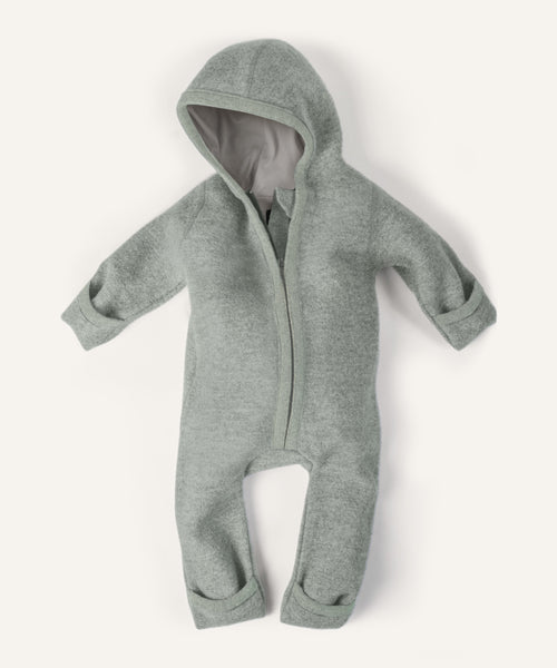hessnatur fleece schlafsack Wollfleece-Overall für Babys & Kinder