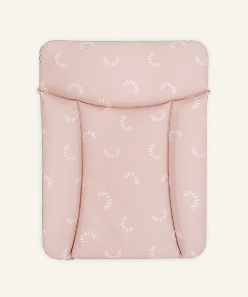Ehrenkind Wickelauflage abwaschbar 50x70 cm Rosé gemustert