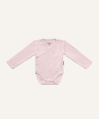 Ehrenkind Wickelbody Merinowolle Rosé.