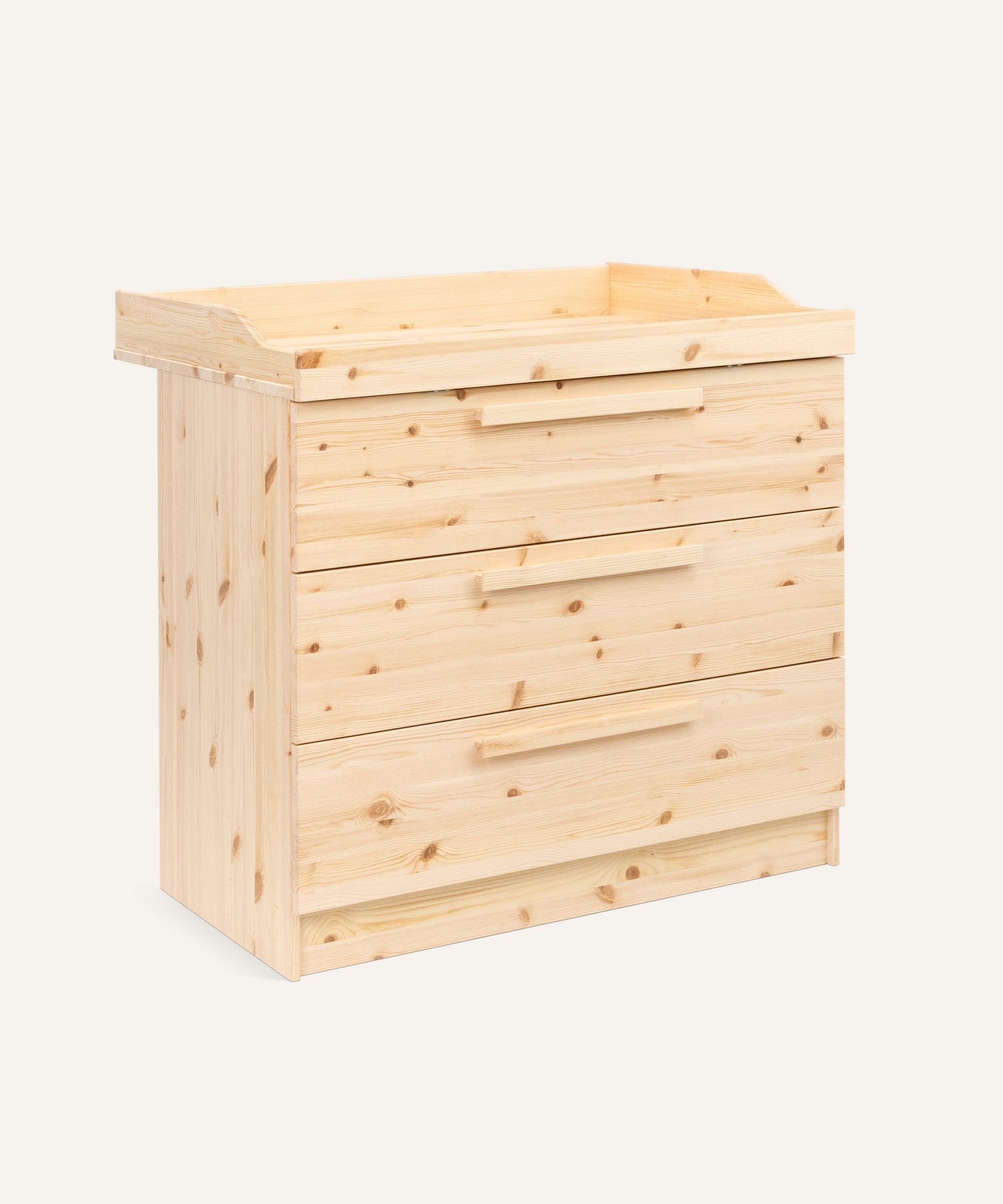 Ehrenkind Wickelkommode Linia Kiefer mit Schubladen.