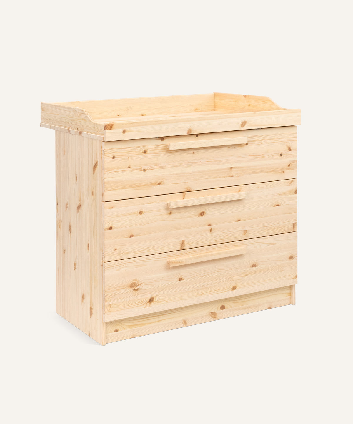 Ehrenkind Wickelkommode Linia Kiefer mit Schubladen.