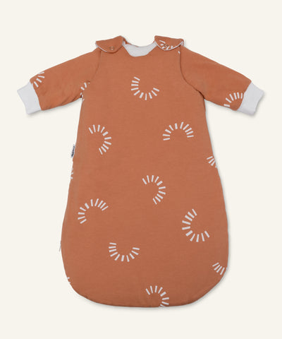 Ehrenkind Winter-Schlafsack 3.5 TOG Zimt Gemustert.