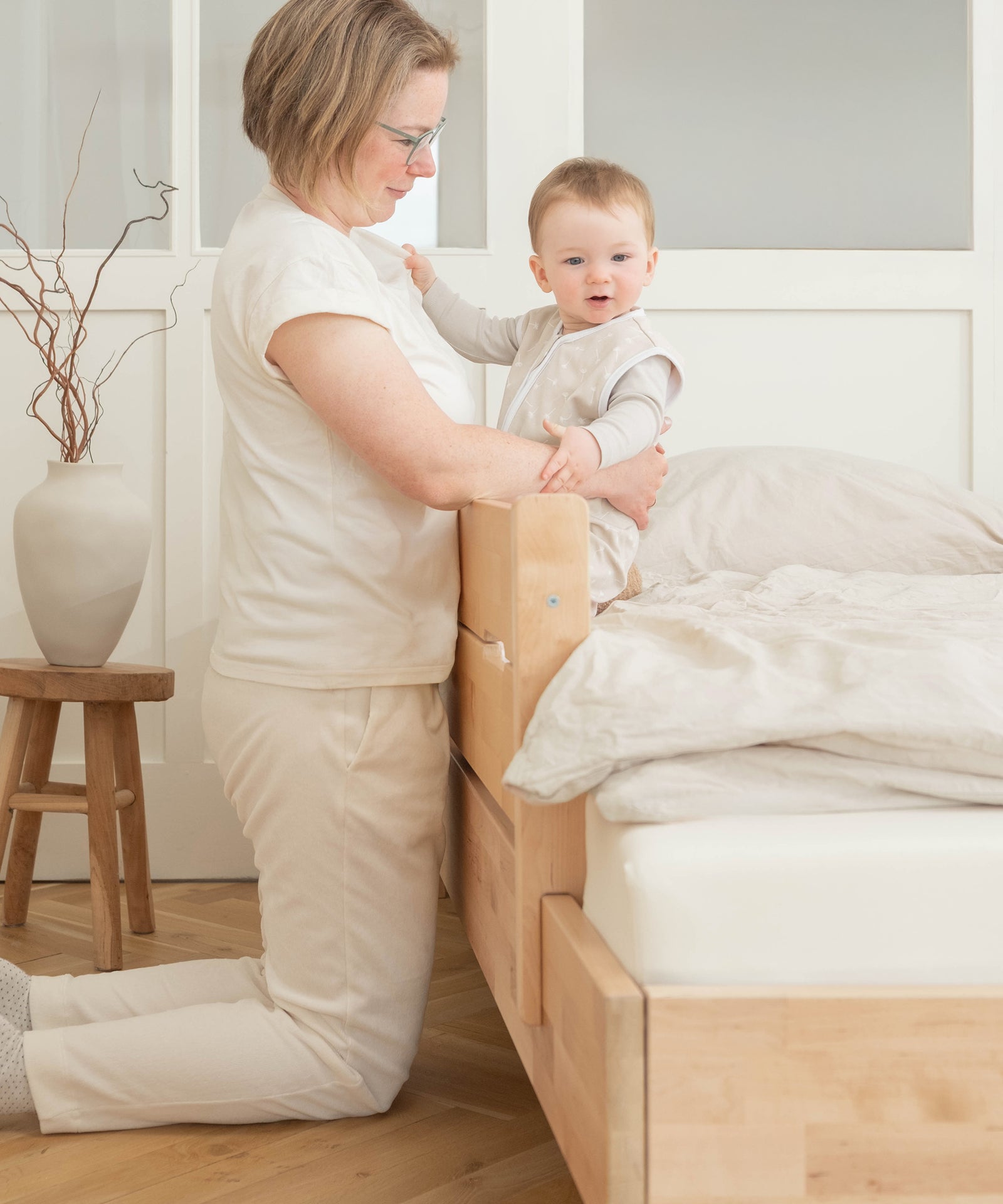 Der Rausfallschutz ist so gestaltet, dass er zusätzlichen Halt und Schutz bieten kann.