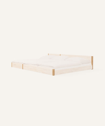 Umbau-Set Familienbett  |  Birke  | zum Bodenbett
