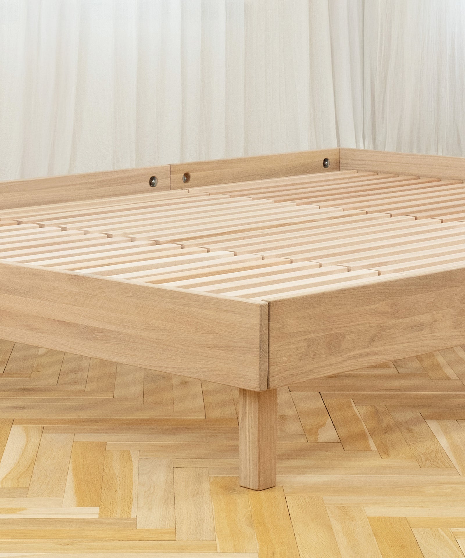 Familienbett Plano Eiche Lattenrost.