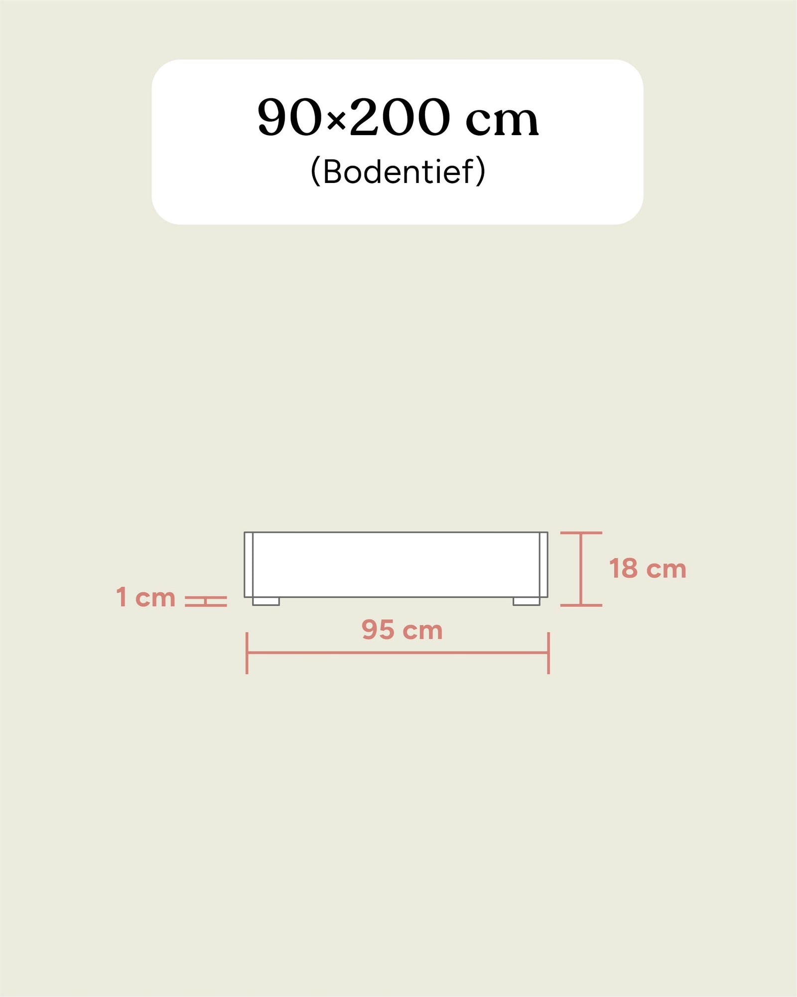 Einzelbett Plano | Kiefer Natur | 90 × 200 cm