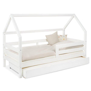 Hausbett mit Bettkasten