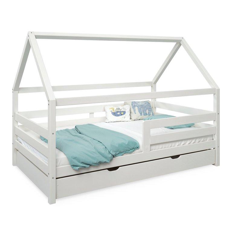 Hausbett mit Bettkasten