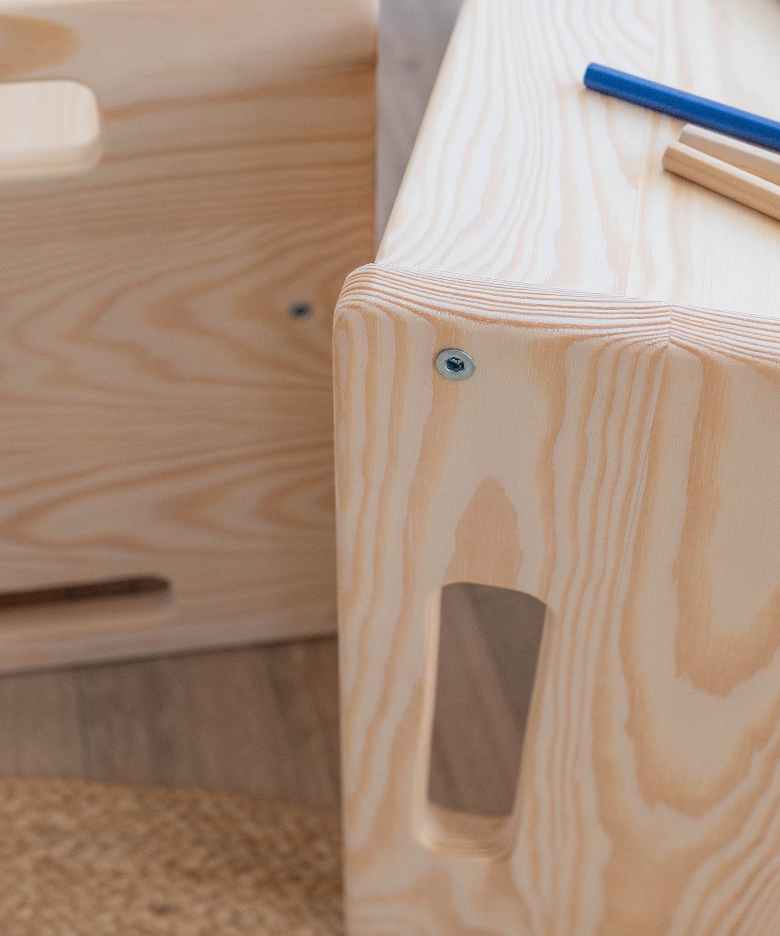 Nahaufnahme abgerundete Ecken.